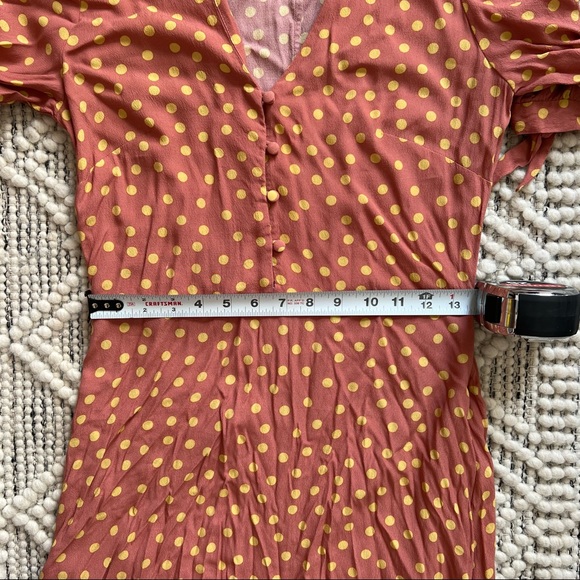 Mango Polka Dot Ruffled Dress - Picture 9 of 12